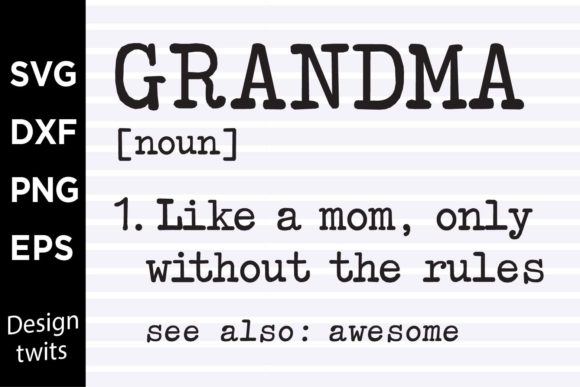 Grandma Like a Mom Without the Rules SVG: A Practical Embroidery Designer’s Take