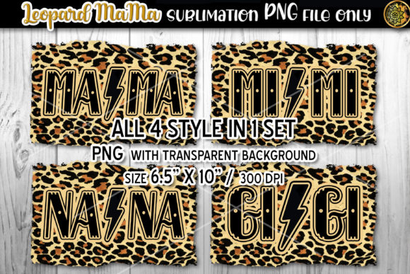Leopard MAMA 4 Designs in 1 Sublimation Review