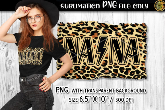 NA NA Leopard Sublimation PNG Gift 4 Mom Review